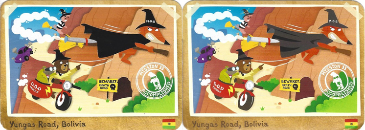 Yoyo Bear Spy Card 33 Variants